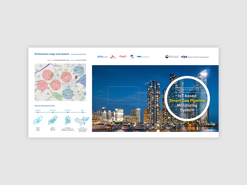 부산정보산업진흥원 시스템 실증 리플렛 1